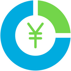 Pie Charts colored Icon Pack