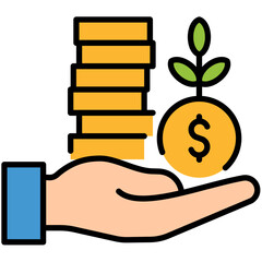 Business And Finance colored Icon Pack