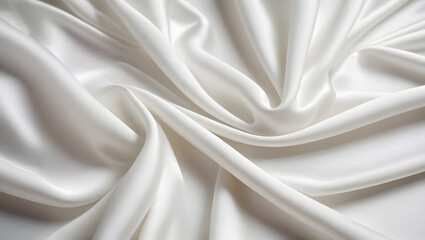 Obraz premium white abstract fabric background