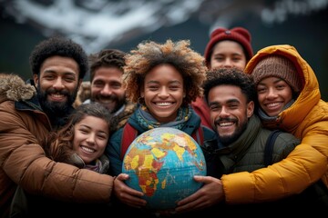 World Population Day: Celebrating the diversity of humanity united under the embrace of the globe with people of different nationalities