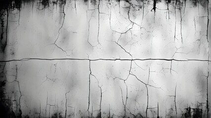 Grunge black and white backdrop. Chips, cracks, scratches, scuffs, dust, and dirt texture. a monochromatic, dark surface