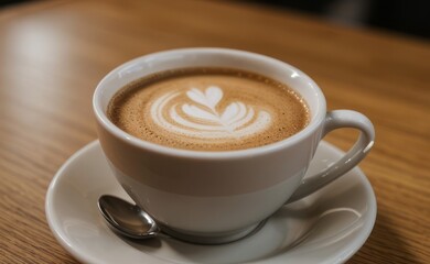 close up shot professional photograph of cup of coffee