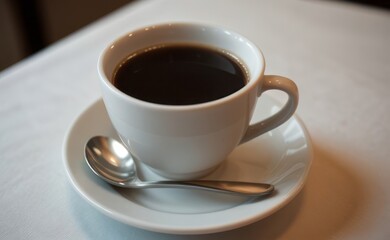 Fototapeta premium close up shot professional photograph of cup of coffee