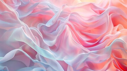 Obraz premium Dive into a realm of elegance and fluidity with a collection of abstract fluid forms resembling liquid shapes made entirely of delicate lines.