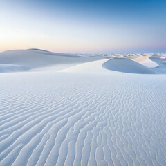 white desert