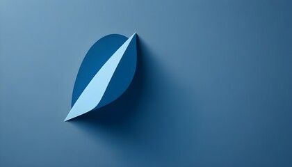 Blue Shape Background: Sleek Banner Abstract Design