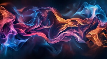 Obraz premium Abstract flame texture flame for banner background. Colorful flames abstract background.