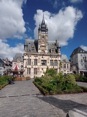 Fototapeta premium Hôtel de Ville de Compiègne, Compiègne, Oise, Hauts-de-France, France