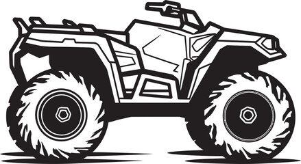 Off Road Odyssey Premium ATV Vector Illustrations