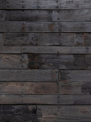 Weathered Wooden Planks Wall Background material design construction