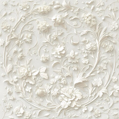 Ornate Marble Panel with Intricate Flower Design for Exquisite Home Decoration