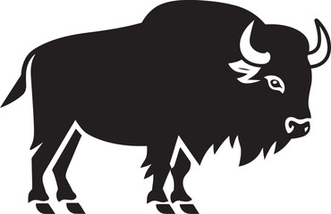 Bison Head Crest Design