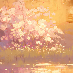 Serenity in Spring - Soak up the Radiant Blossoms and Sunlit Splendor