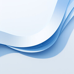 Vibrant 3D Rendered Abstract Banner in Shades of Blue: A Versatile Graphic Resource