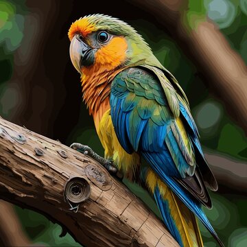 Retrato de un Lorito