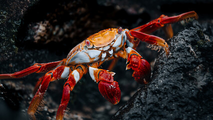 Sally Lightfoot crabs