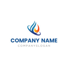 flame logo design