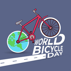 Fototapeta premium World-Bycle-Day-004