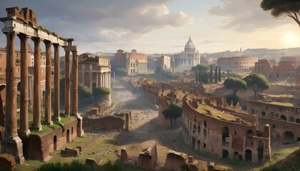 a-breathtaking-view-of-the-historical-city-of-rome- 2