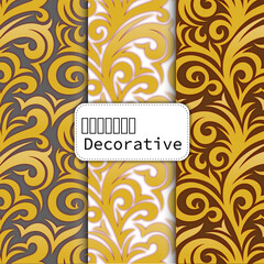 floral Seamless pattern design 