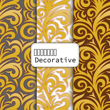 floral Seamless pattern design 