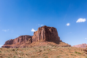 Majestic landscape view of Canyonlands National Park.