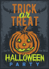 Halloween party design image