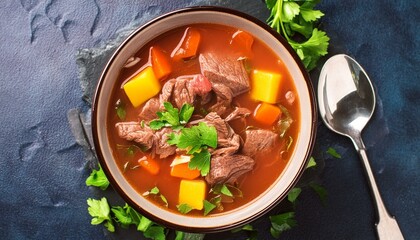 Rindfleisch Suppe 