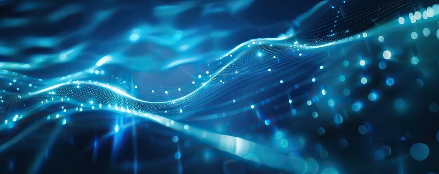 Digital backdround ideal for technological operations, neural networks, AI, data transmission and encryption, digital archives, audio and visual representations, scientific research