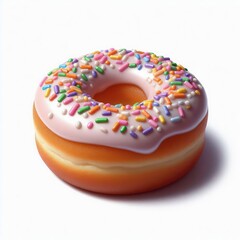 Donut isolated on a white background