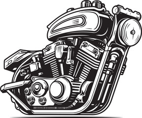 High Output Motorcycle Engine with Lightweight Construction for Superior Handling