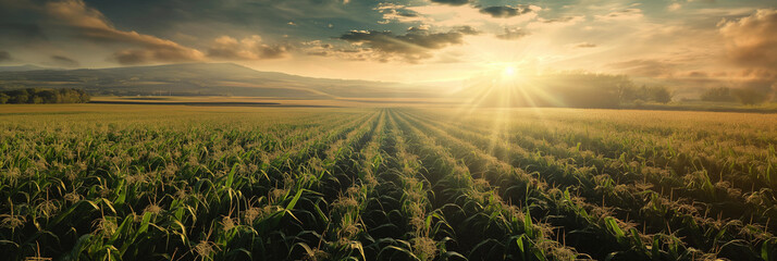 Obraz premium Photo of an agricultural field