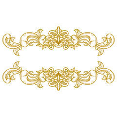 Ornament Simple Background Floral Wedding 
