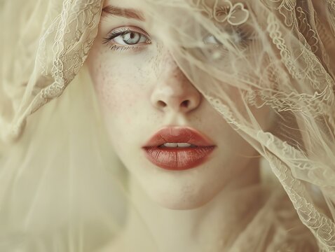 Frame a close-up perspective of a vintage-inspired fashion trend blending with the psychological concept of nostalgia Incorporate unexpected camera angles to evoke a sense of longi