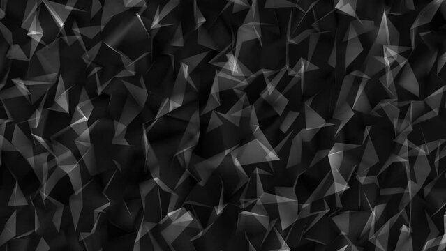 Triangle Line Pattern Background Animation, Abstract Animated Background