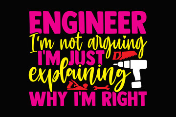Engineer Typography design  , Engineering Humor quotes, Engineer Graphic, Funny Engineering Gift, Cricut, Crafts