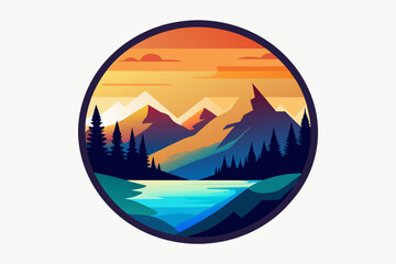 Obraz premium design-a-captivating-t-shirt-logo vector illustration