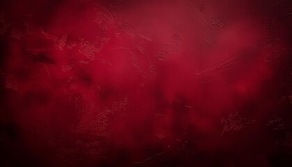 dark grunge textured red concrete wall background