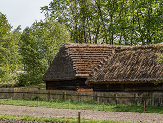 old rural house in the village