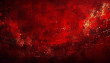 abstract grunge decorative red background