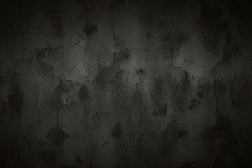 Vieux mur texture ciment fond gris noir foncé conception de couleur grise abstraite sont clairs avec fond dégradé blanc.