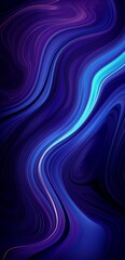 Blue and Purple Background With Wavy Lines