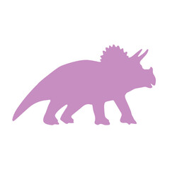 dinosaur  vector silhouettes
