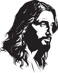 Shepherd Compassion Vector Illustration of Jesus Showing Compassion to His Flock