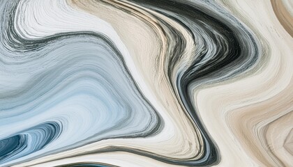 unobtrusive colorful smooth swirl waves background design with pastel blue slate gray and beige...