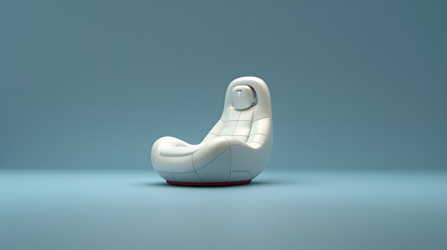 future white chair