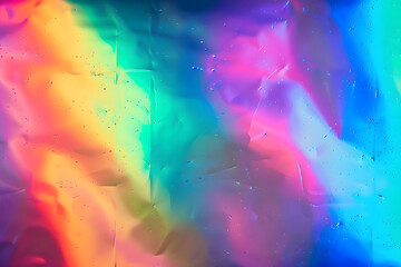 neon rainbow background overlay