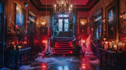 Haunted Mansion Foyer