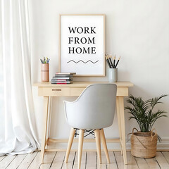 Work From Home - wall art