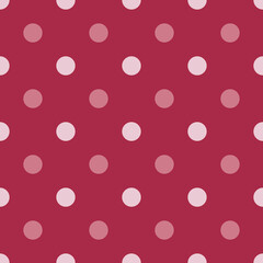 Simple, seamless polka dot background